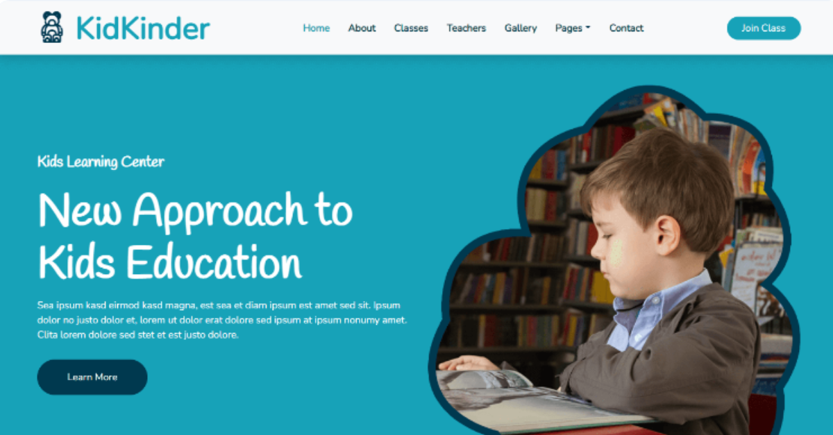 Responsive business website design sample 1